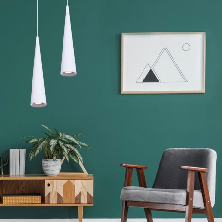 Anna Pendant Light GU10 Sand White