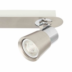 Iris 2-Light 31.5cm Flush Mount GU10 Nickel-Chrome