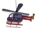 BRAVO BLUE HELICOPTER CHILDREN'S CEILING LIGHT