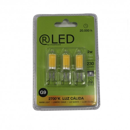 LED G9x3 2.5W 2700K 250lm