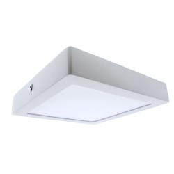 PLAFON LED 18W 4000K KNOW IP54 CUADRADO BLANCO