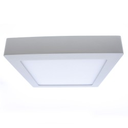 PLAFON LED 18W 4000K KNOW IP54 CUADRADO BLANCO