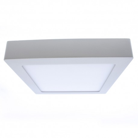 PLAFON LED 18W 4000K KNOW IP54 CUADRADO BLANCO