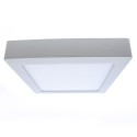 PLAFON LED 18W 4000K KNOW IP54 CUADRADO BLANCO