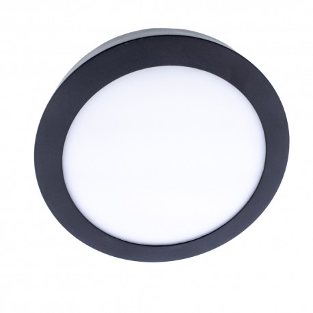 Know LED Flush Mount 30W IP54 4000K 1380Lm Round Anthracite grey