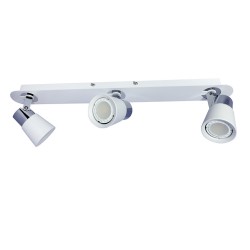 IRIS GU10 SPOTLIGHTS WHITE-CHROME