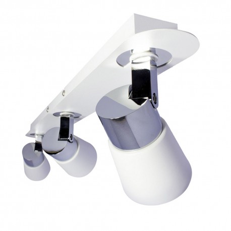 IRIS GU10 SPOTLIGHTS WHITE-CHROME