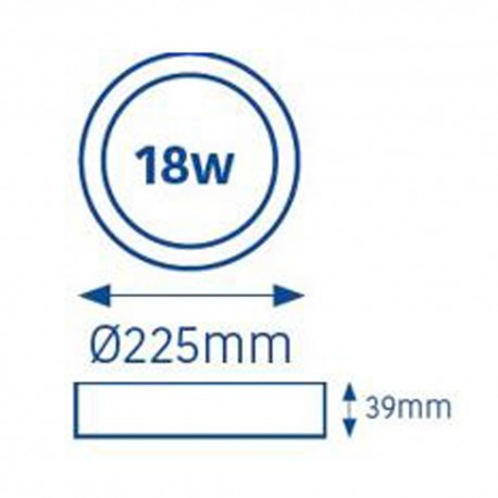 KNOW 6W IP20 4000K 480lm SURFACE MOUNTED