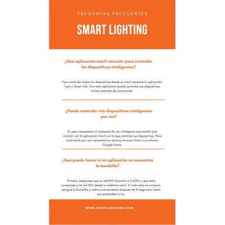 Bombilla LED SMART 9W CCT dimmable