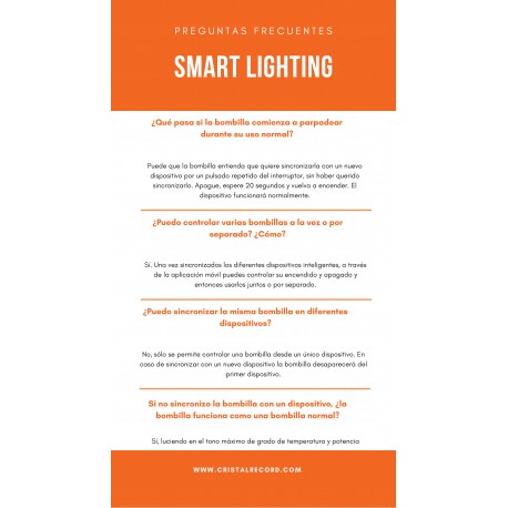 SMART 9W CCT dimmable LED bulb