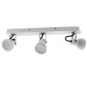 GU10 SPOTLIGHT CEILING BAR WHITE HELI