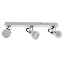 GU10 SPOTLIGHT CEILING BAR WHITE HELI