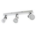 GU10 SPOTLIGHT CEILING BAR WHITE HELI