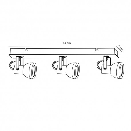 FOCOS GU10 HELI CUERO