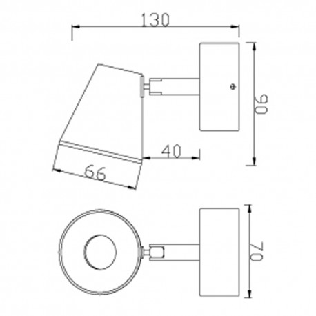Foco LED 5W ICE blanco