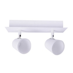 regleta 2 focos led 10W ICE blanco