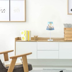ANIMALS BLUE TABLE LAMP