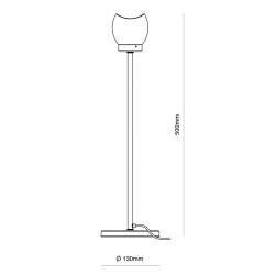 SOBREMESA LED FANY 5W 3000K