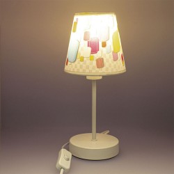 LAMPARA DE MESA INFANTIL MULTICOLOR CANDY