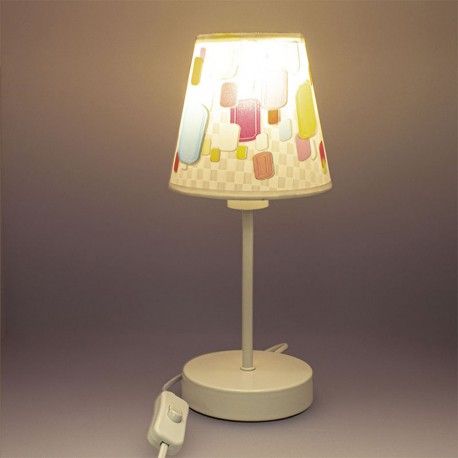 LAMPARA DE MESA INFANTIL MULTICOLOR CANDY