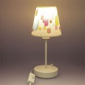 LAMPARA DE MESA INFANTIL MULTICOLOR CANDY