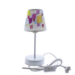 LAMPARA DE MESA INFANTIL MULTICOLOR CANDY