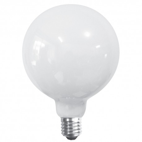 G125 milky E27 LED bulb 12W 6000K