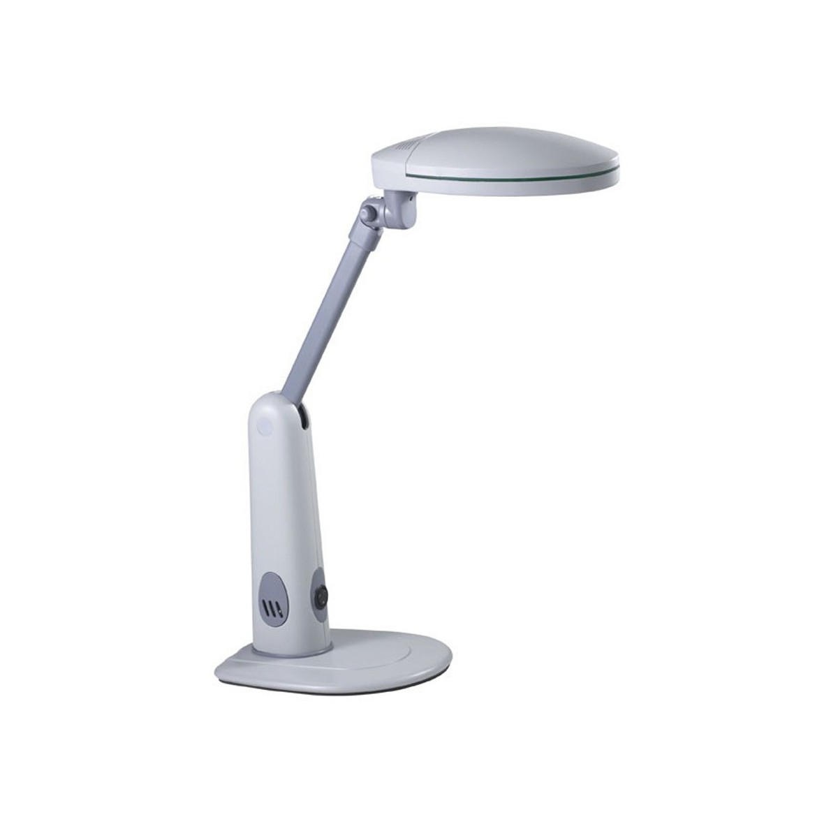 Flor Low Energy Desk Lamp 9W Grey Flor Low Energy Desk Lamp 9W Grey