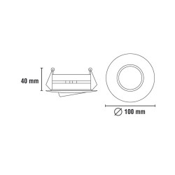 EMPOTRABLE TERRA ORO VIEJO (BASCULANTE)