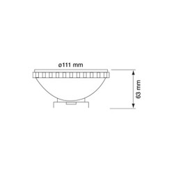 QR111 LED GU53 15W 920LM 4200ºK