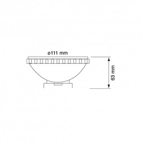 QR111 LED GU53 15W 920LM 4200ºK