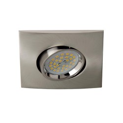 Terra Recessed Light SQ Nickel