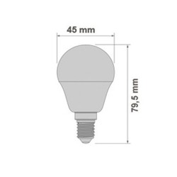 BOMBILLA LEDx3 E14 5W 3000K 520lm