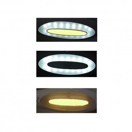 Flexo LED táctil 10W - SEDAN BLANCO