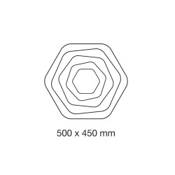 PLAFÓN LED ROSSE 60W CCT DIMMABLE