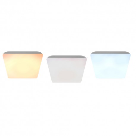 Sever Dimmable LED Flush Light 72W Star Effect Square