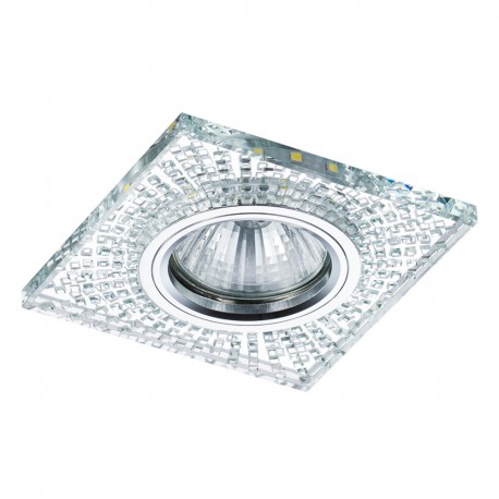 Laber Square Crystal LED Recessed Light GU10
