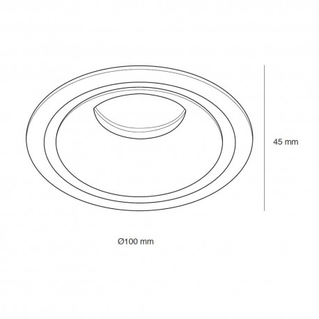 Oneo Recessed Light White