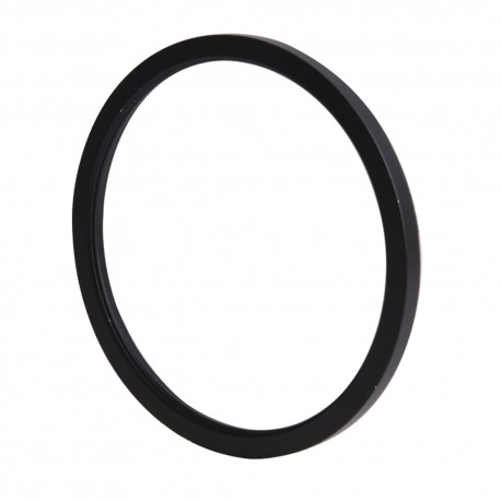 Aro decorativo reto blanco