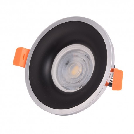 Aro decorativo reto blanco