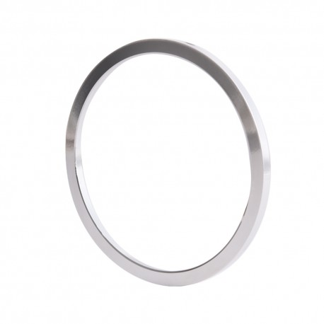 Aro decorativo reto cromo