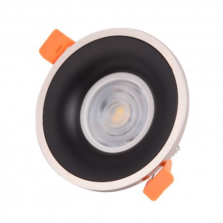 Aro decorativo reto blanco