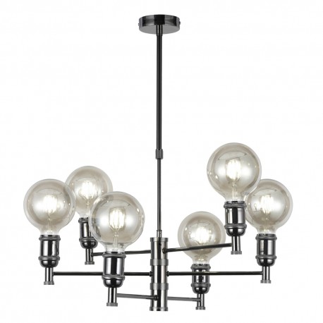 Miyako 6-Light Pendant Light Graphite