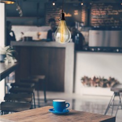 Lámpara de techo vintage  "Bulb"