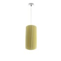 Elos Yellow Tubular Pendant Lamp E14