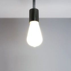Dimmable LED Bulb Edison ST64 E27 6W 4000K White Matt