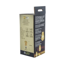 Gold LED Bulb ST64 E27 8W 2700K
