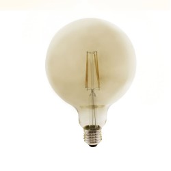Gold LED Bulb G125 E27 8W 2700K