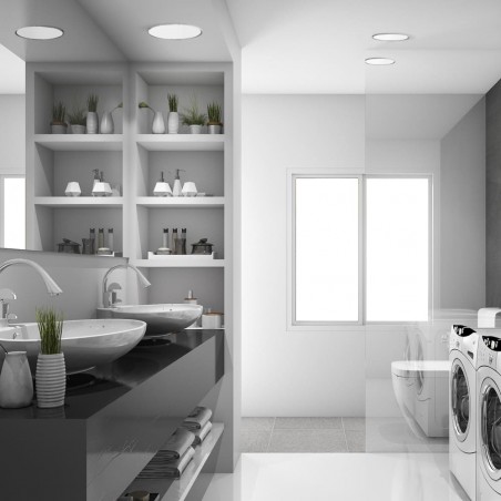 Foto de ambiente del Downlight LED Levo 26W 4000K