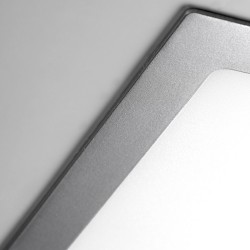 Novo Plus LED Downlight SQ 20W Grey